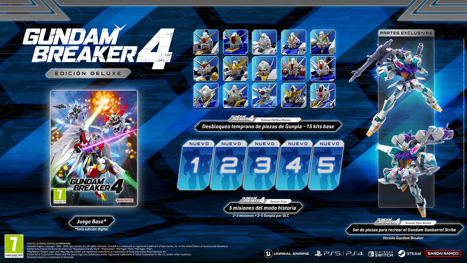 GUNDAM BREAKER 4 - Deluxe Edition