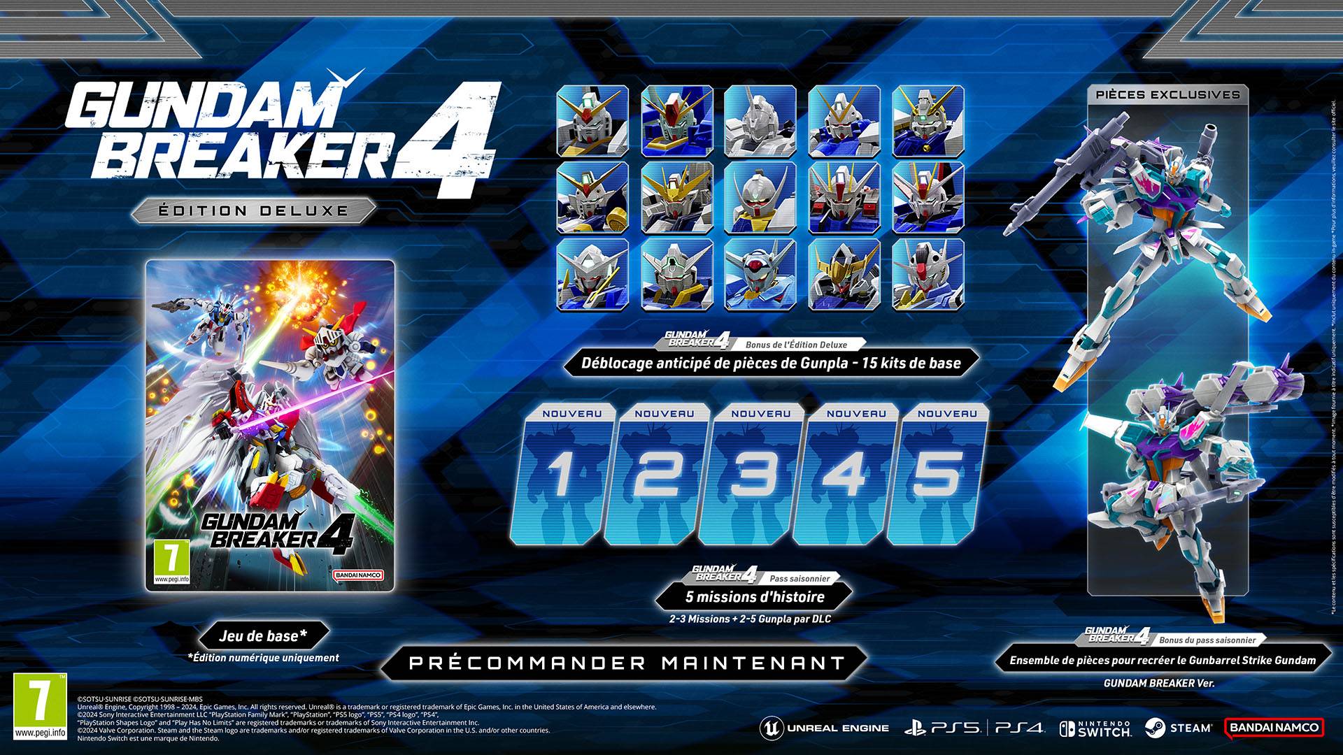 GUNDAM BREAKER 4 - Deluxe Edition