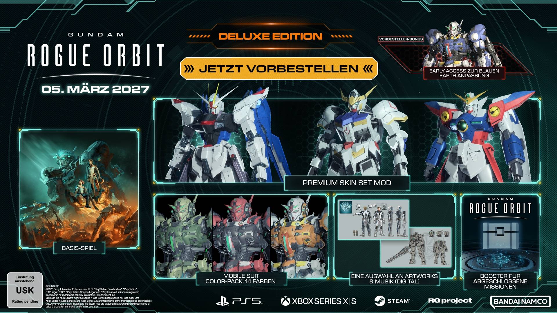 GUNDAM ROGUE ORBIT - Deluxe Edition