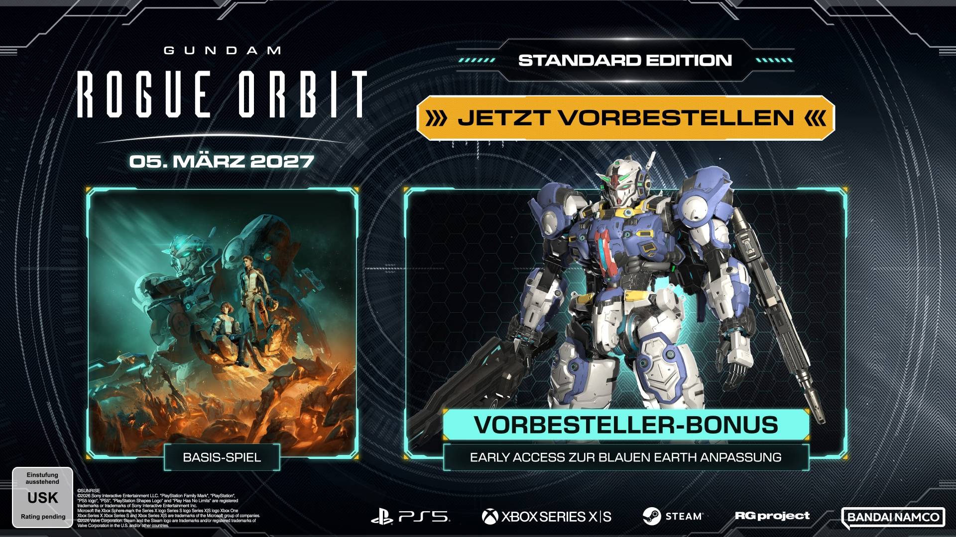GUNDAM ROGUE ORBIT - Standard Edition