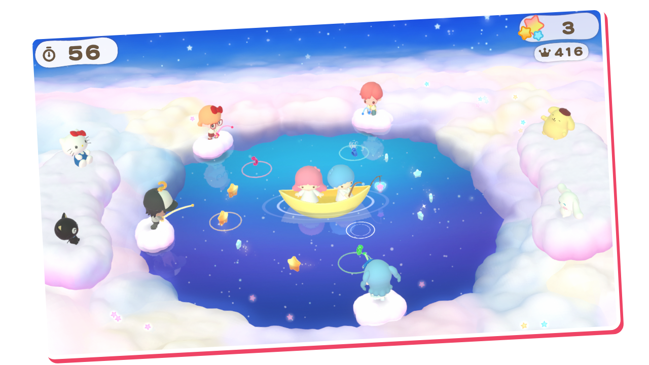 HELLO KITTY PARTY LAND Screenshot