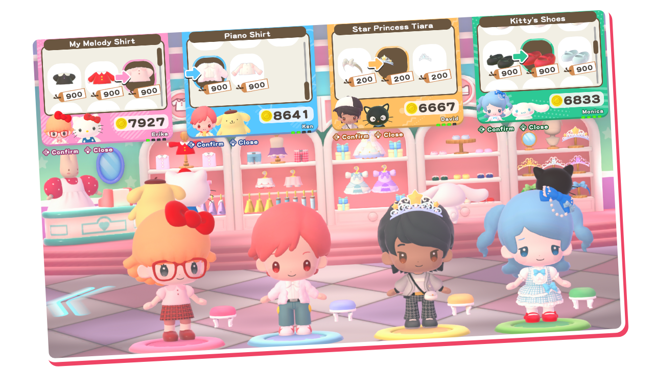 HELLO KITTY PARTY LAND Screenshot