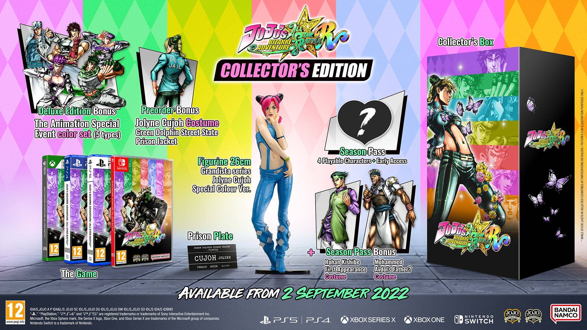 JOJO BIZARRE ADVENTURE ASBR Collector Edition