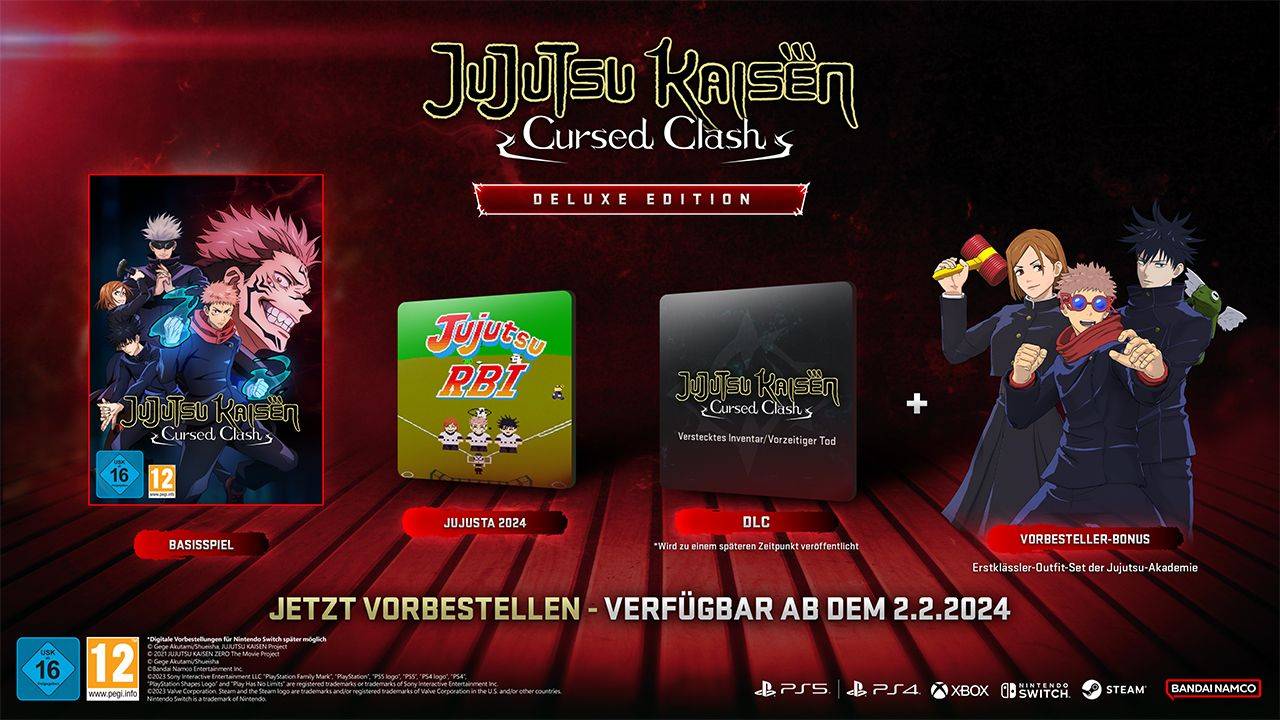 Jujutsu Kaisen Cursed Clash Deluxe Edition