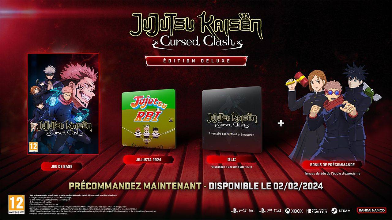 Jujutsu Kaisen Cursed Clash Deluxe Edition