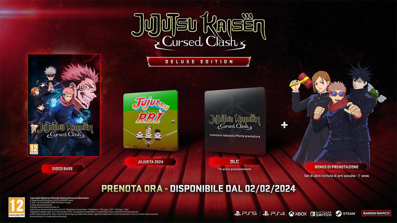 Jujutsu Kaisen Cursed Clash Deluxe Edition