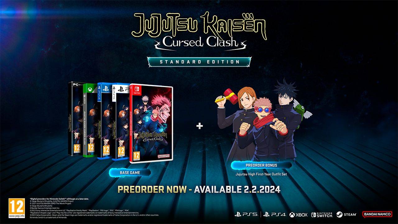 Jujutsu Kaisen Cursed Clash Standard Edition