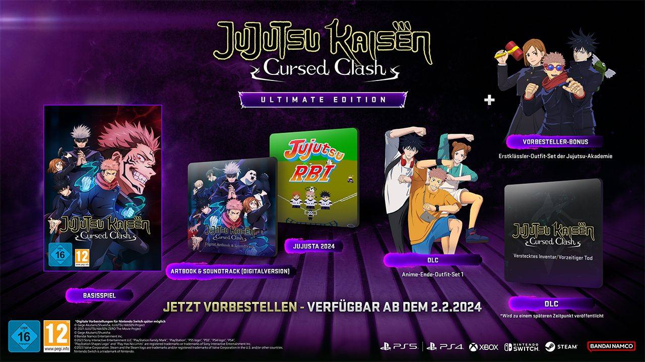 Jujutsu Kaisen Cursed Clash Ultimate Edition