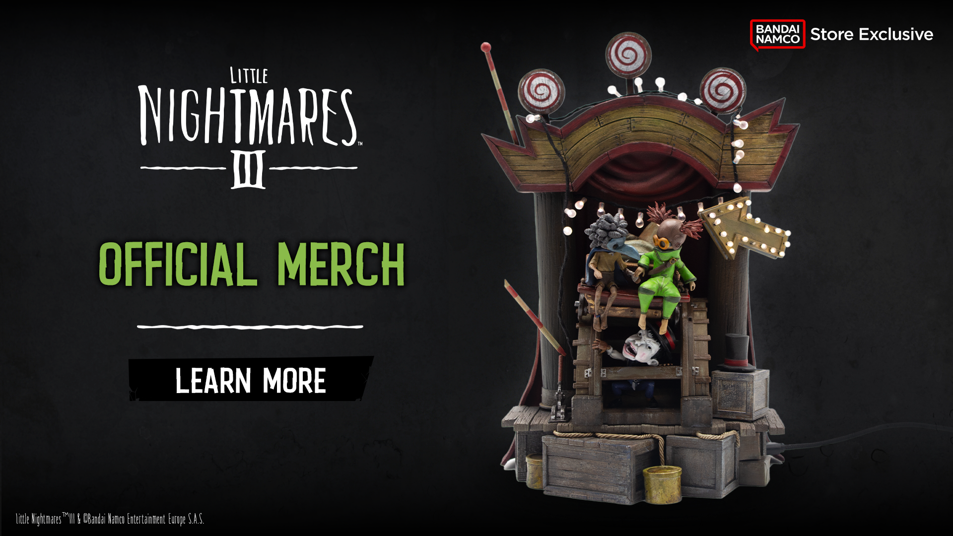 Little Nightmares III Merch Figurines, Apparel & Collectibles