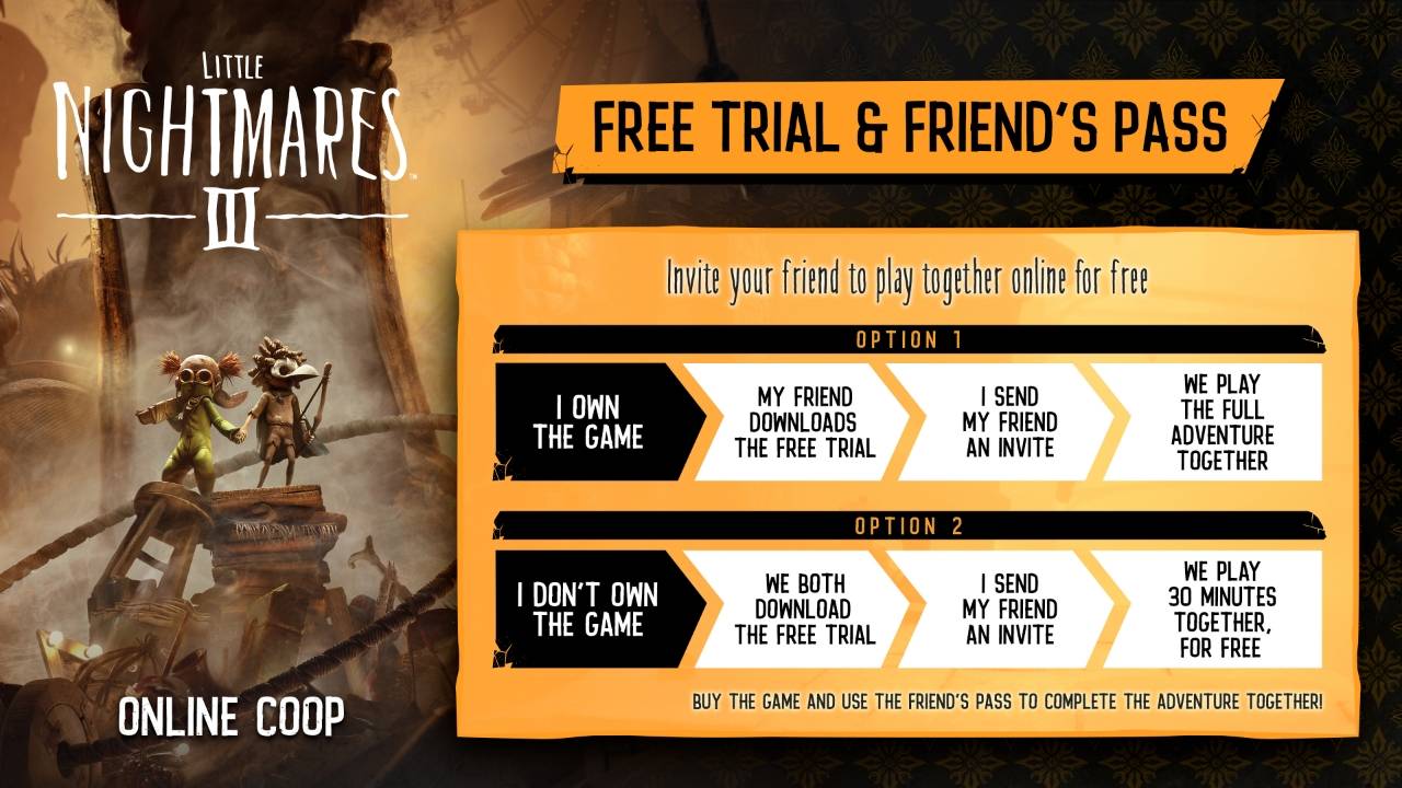 Little Nightmares 3 Free Trial & Friend's Pass