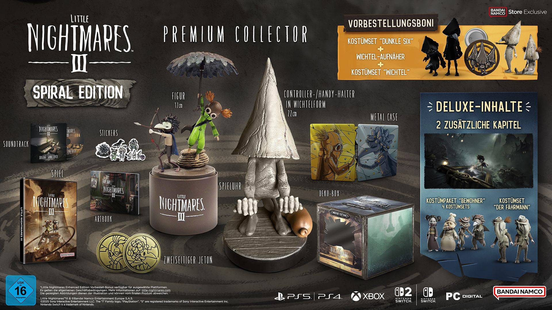Little Nightmares III - Premium Spiral Edition