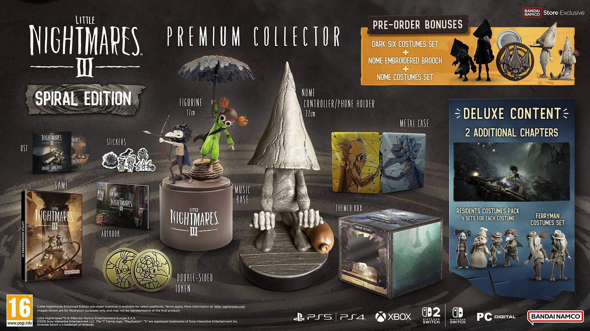 Little Nightmares III - Premium Spiral Edition