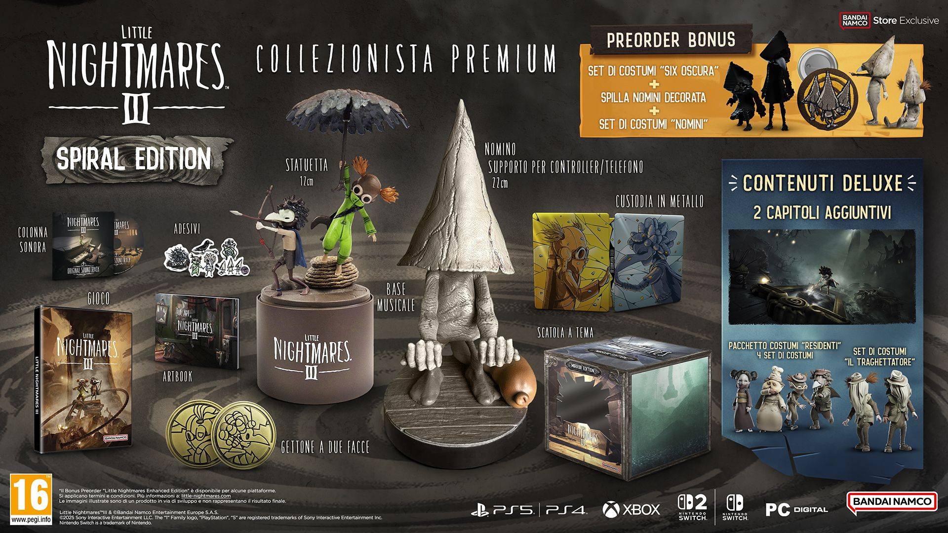 Little Nightmares III - Premium Spiral Edition