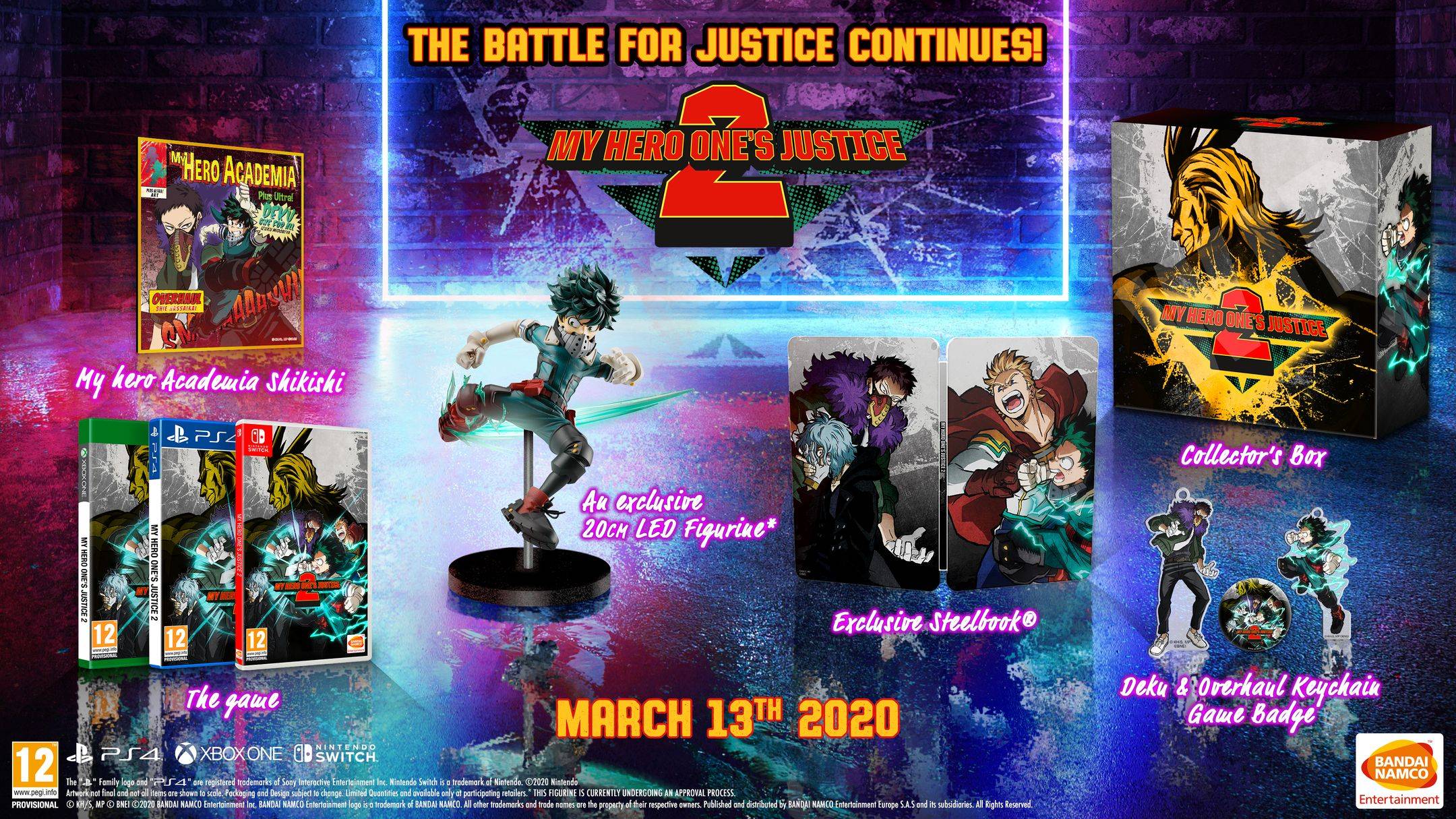 MY HERO ONE’S JUSTICE 2 - Collector's Edition