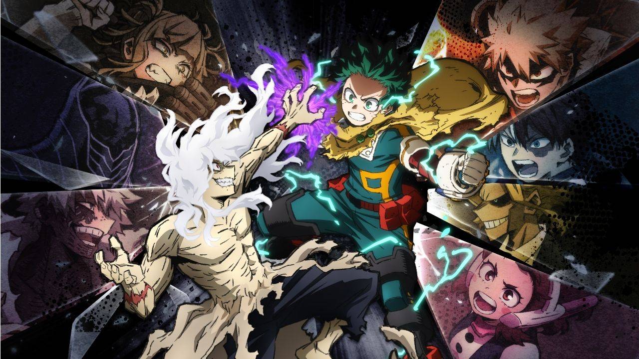 MY HERO ALL'S JUSTICE Key Art