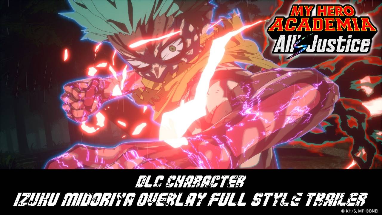 MY HERO ACADEMIA: All's Justice accoglie Izuku Midoriya Overlay Full Style