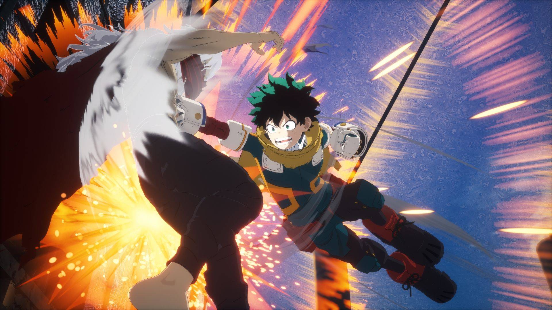 MY HERO ACADEMIA: ALL’S JUSTICE Screenshot Shigaraki Deku