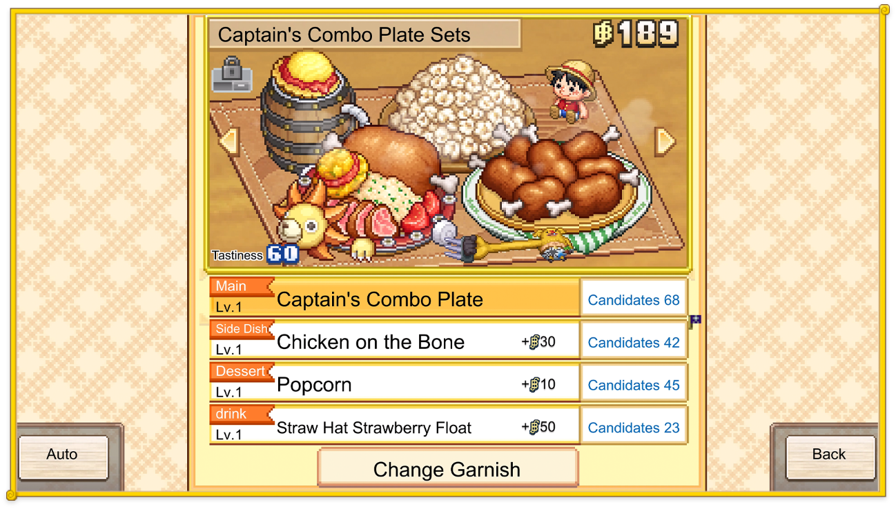 ONE PIECE GRAND GOURMET Screenshot