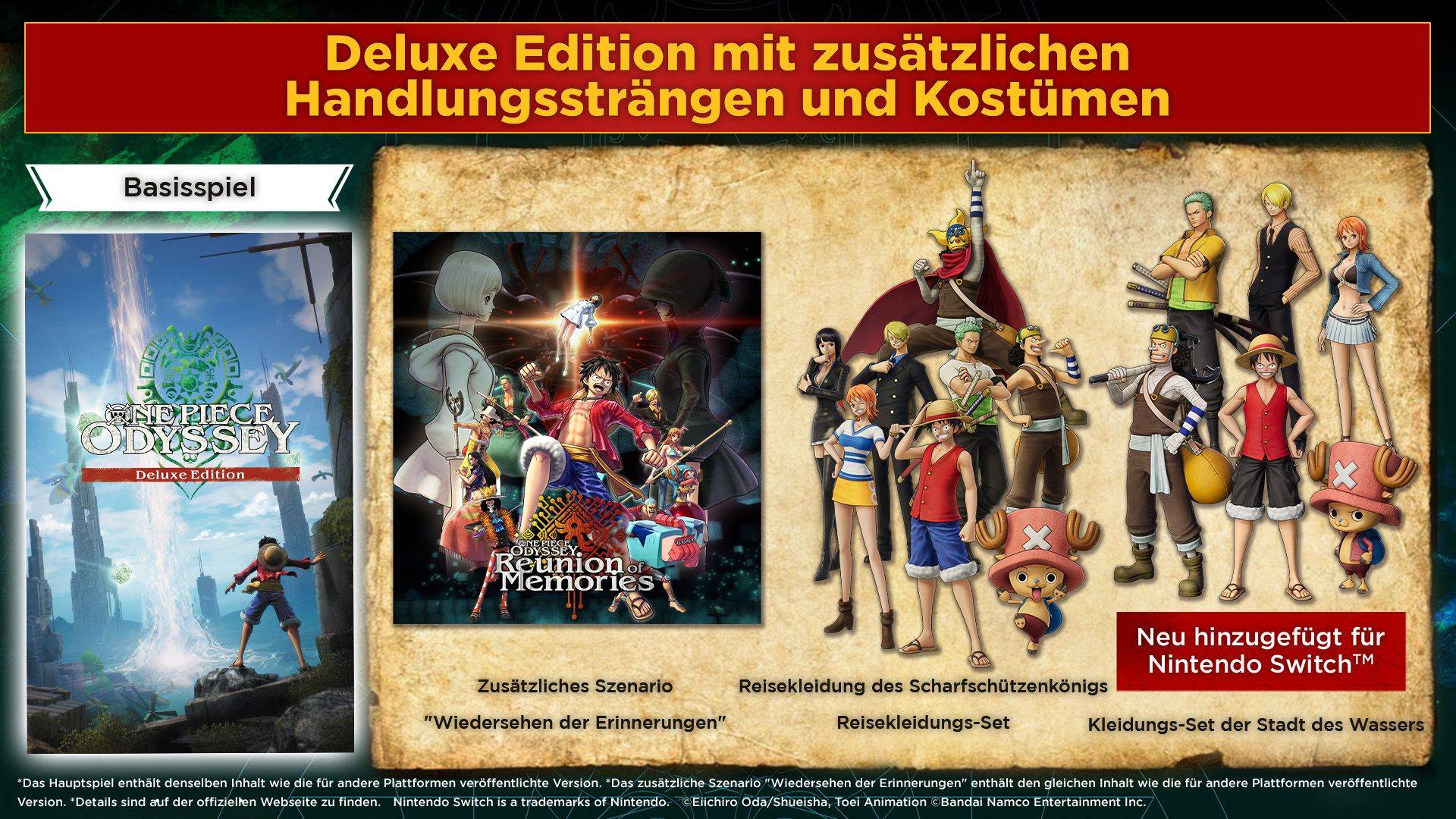ONE PIECE ODYSSEY Deluxe Edition - SWITCH