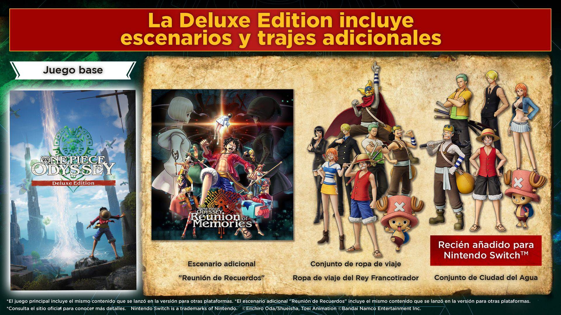 ONE PIECE ODYSSEY Deluxe Edition - SWITCH