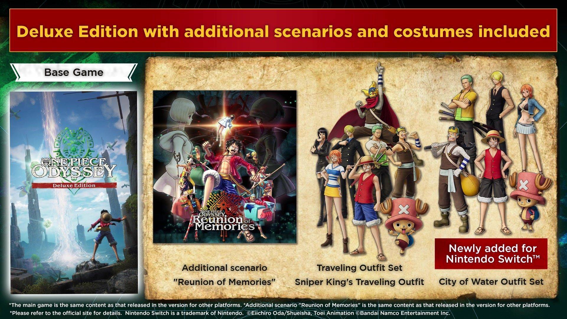 ONE PIECE ODYSSEY Deluxe Edition - SWITCH