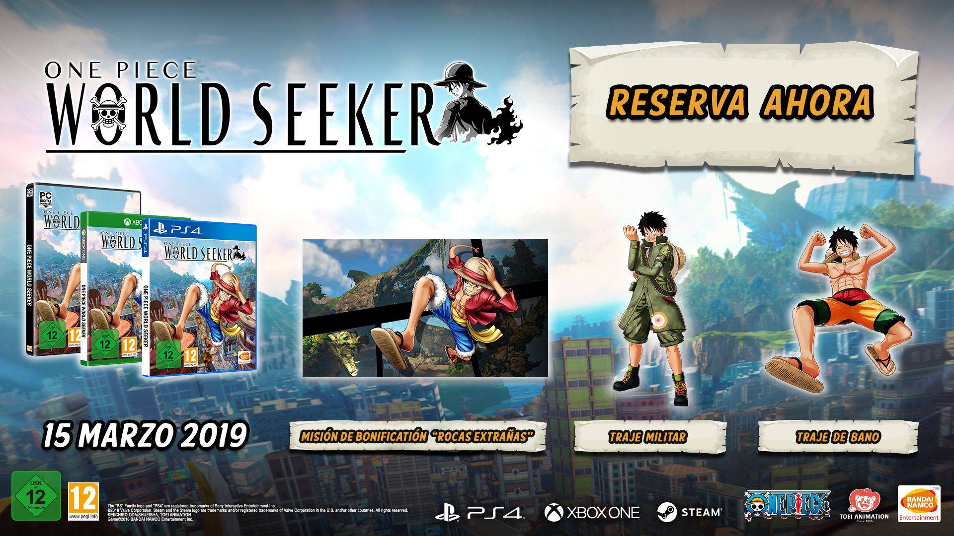 One Piece World Seeker - Preorder Offer
