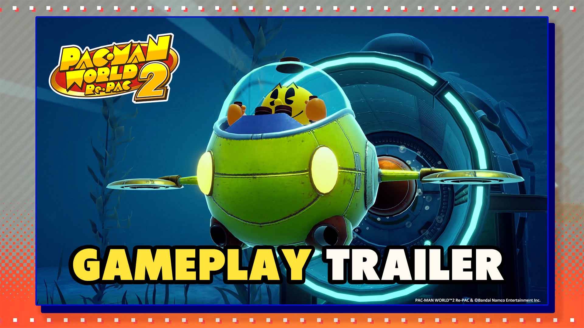 PAC-MAN WOLRD 2 Re-PAC Gameplay Trailer