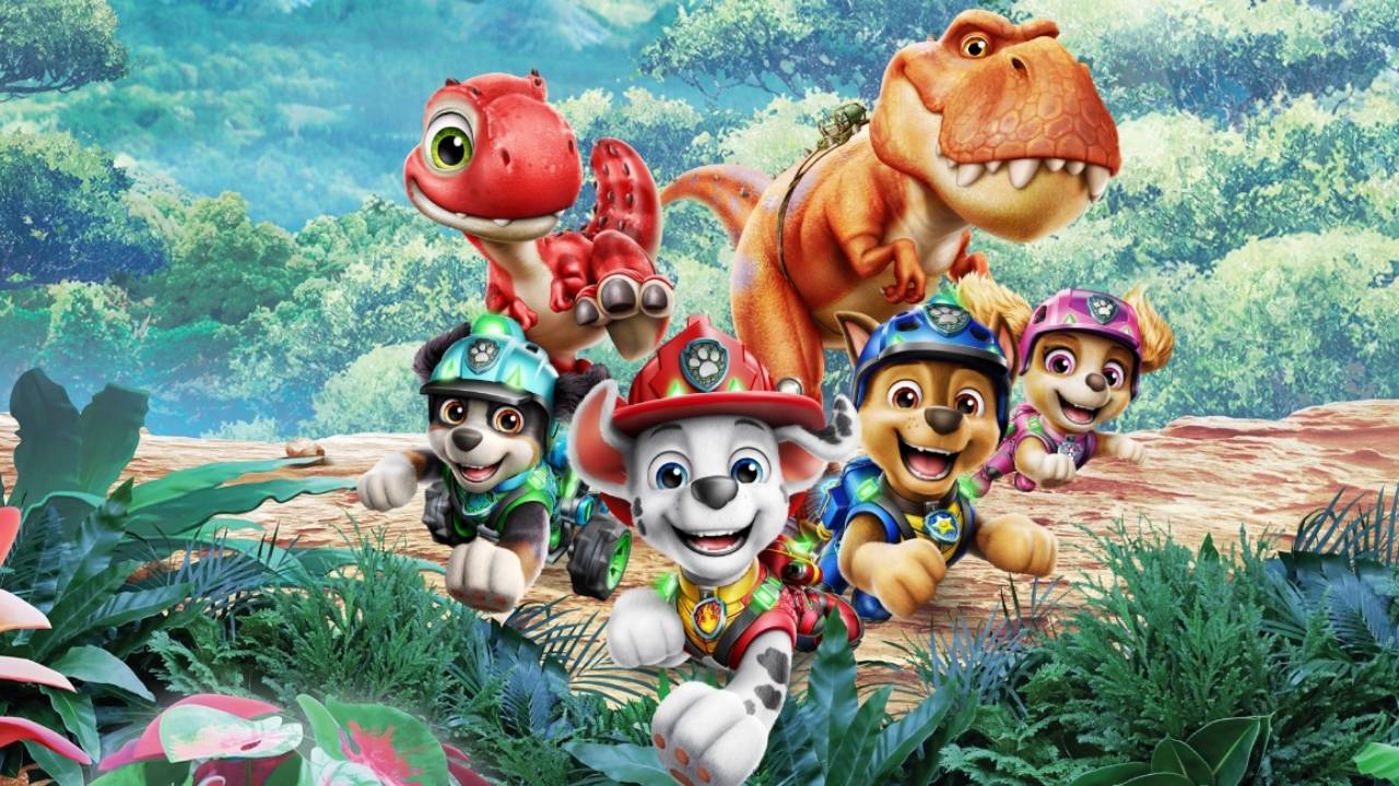Paw Patrol Dino World Key Art