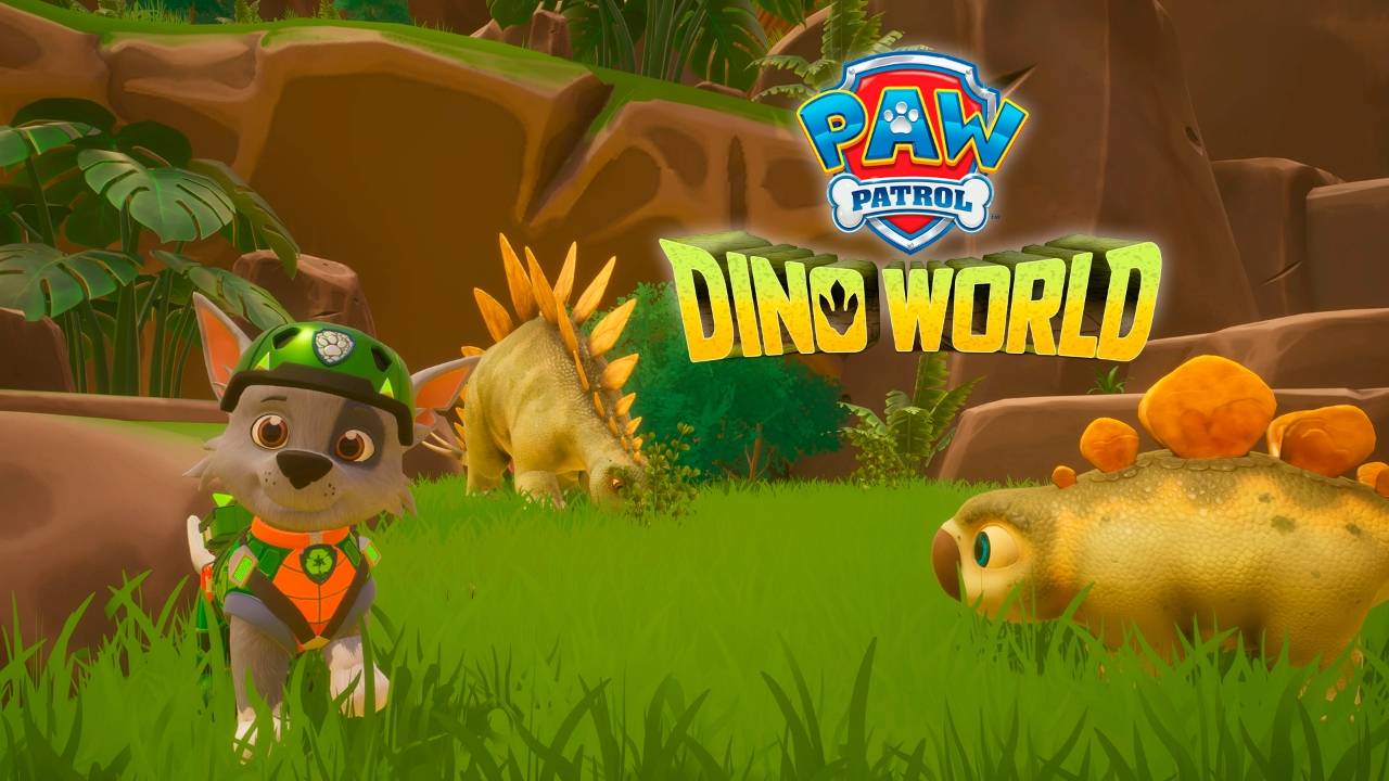 PAW Patrol Dino World – Rocky explores a prehistoric jungle