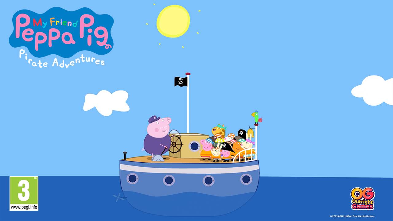 LE DLC « MON AMIE PEPPA PIG : AVENTURES DE PIRATES » APPORTE UN MONDE MARIN AU JEU VIDEO « MON AMIE PEPPA PIG » 