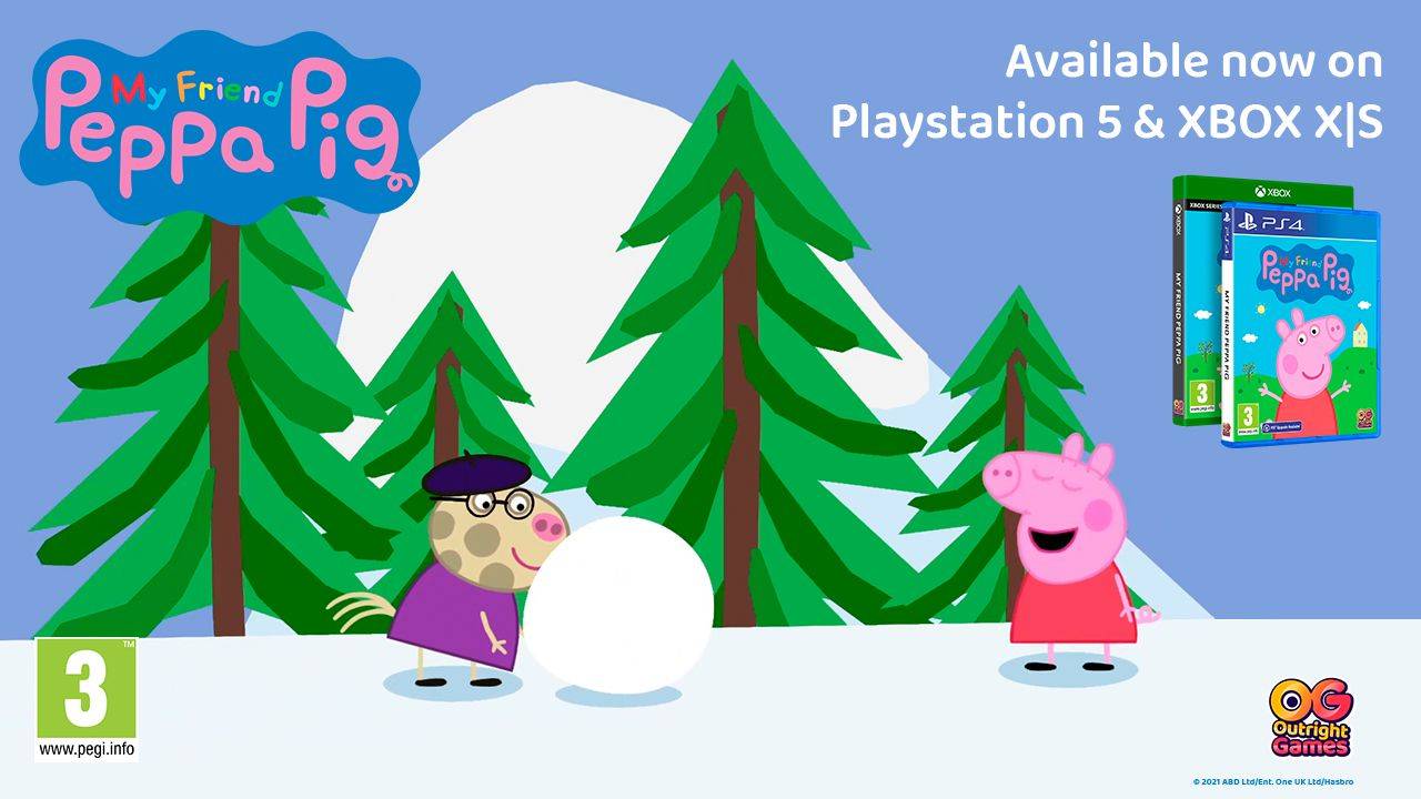 Le jeu video « MON AMIE PEPPA PIG » est désormais disponible sur PS5 et Xbox Series X