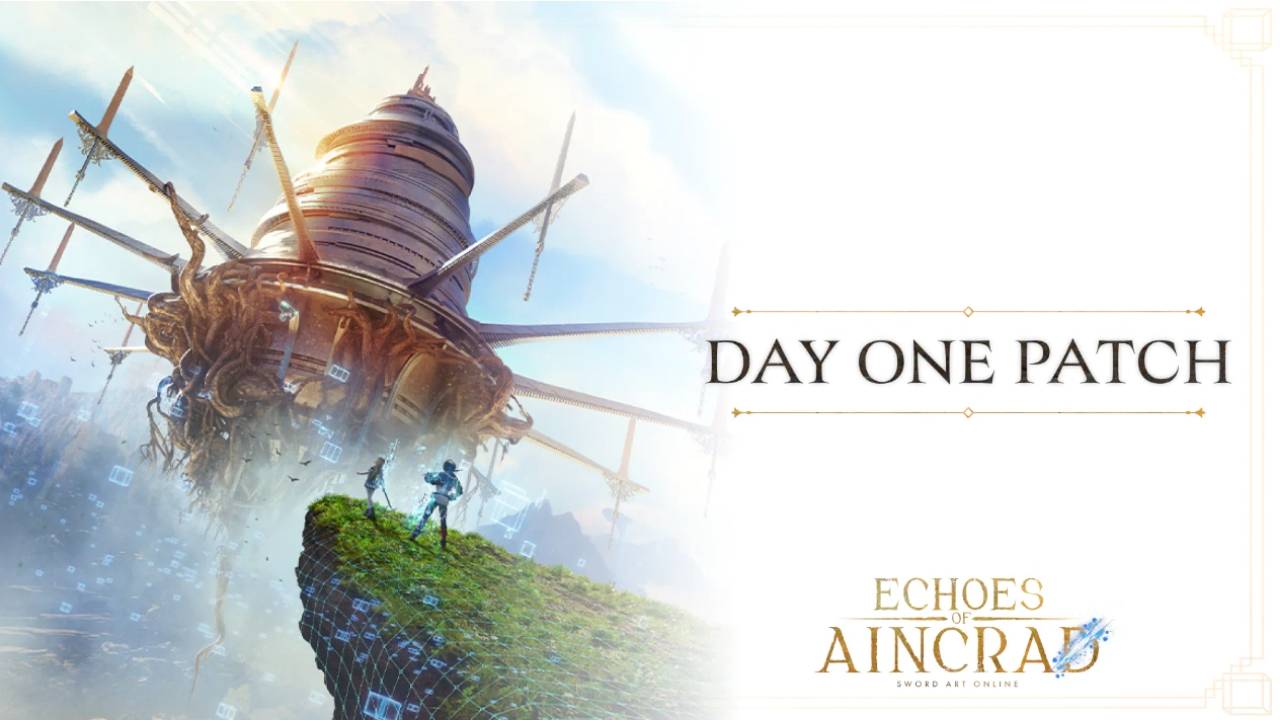Echoes of Aincrad Day 1 Patch - Update File Ver.1.0.3