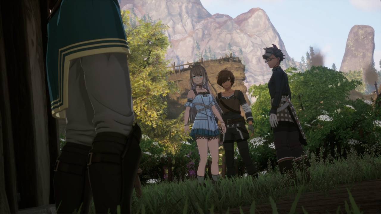 Cinematic Scene in Echoes of Aincrad
