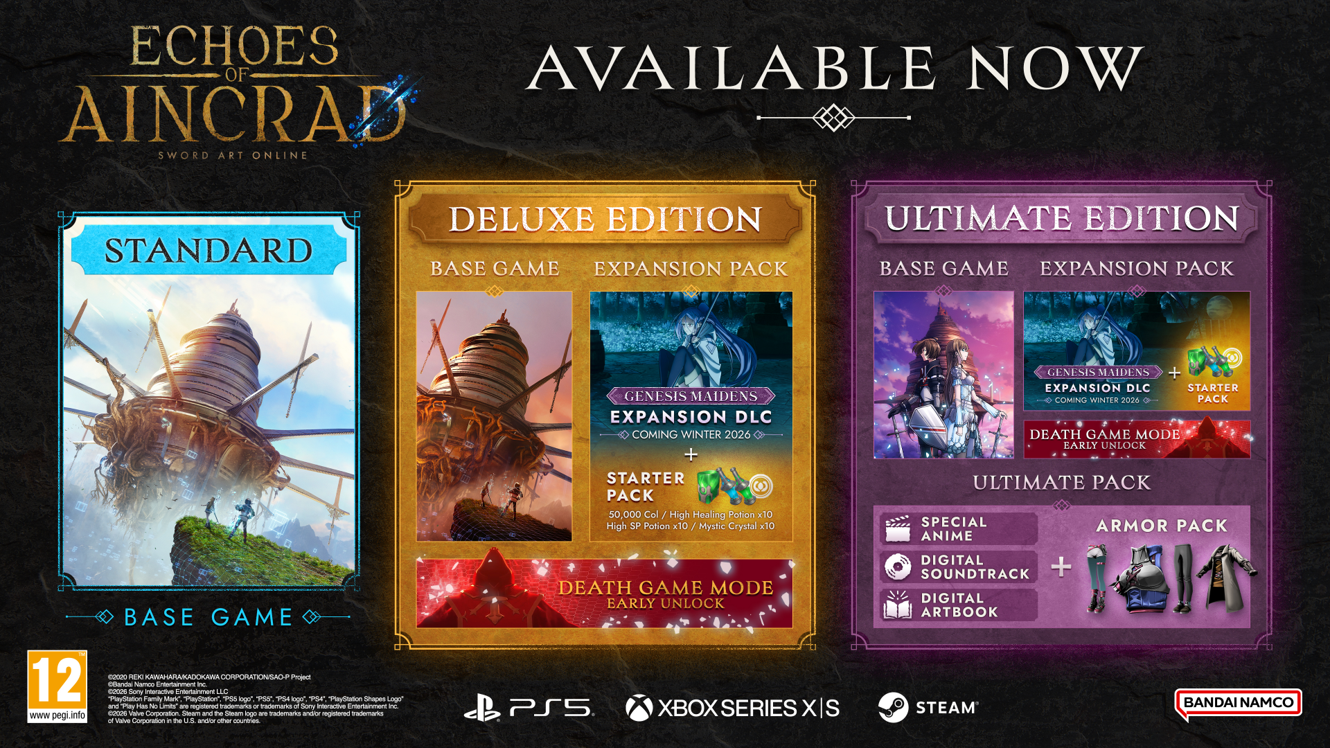Echoes of Aincrad Editions