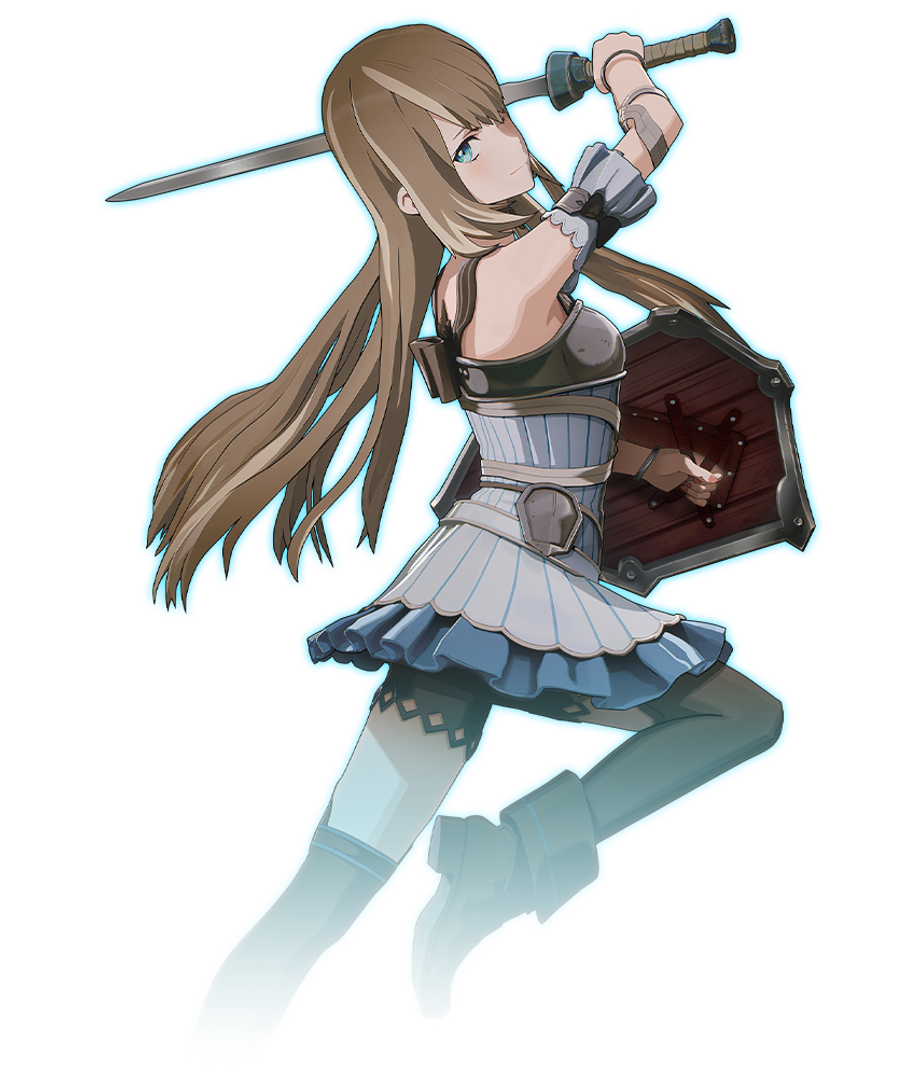 Iori dalam aksi pertempuran di Echoes of Aincrad