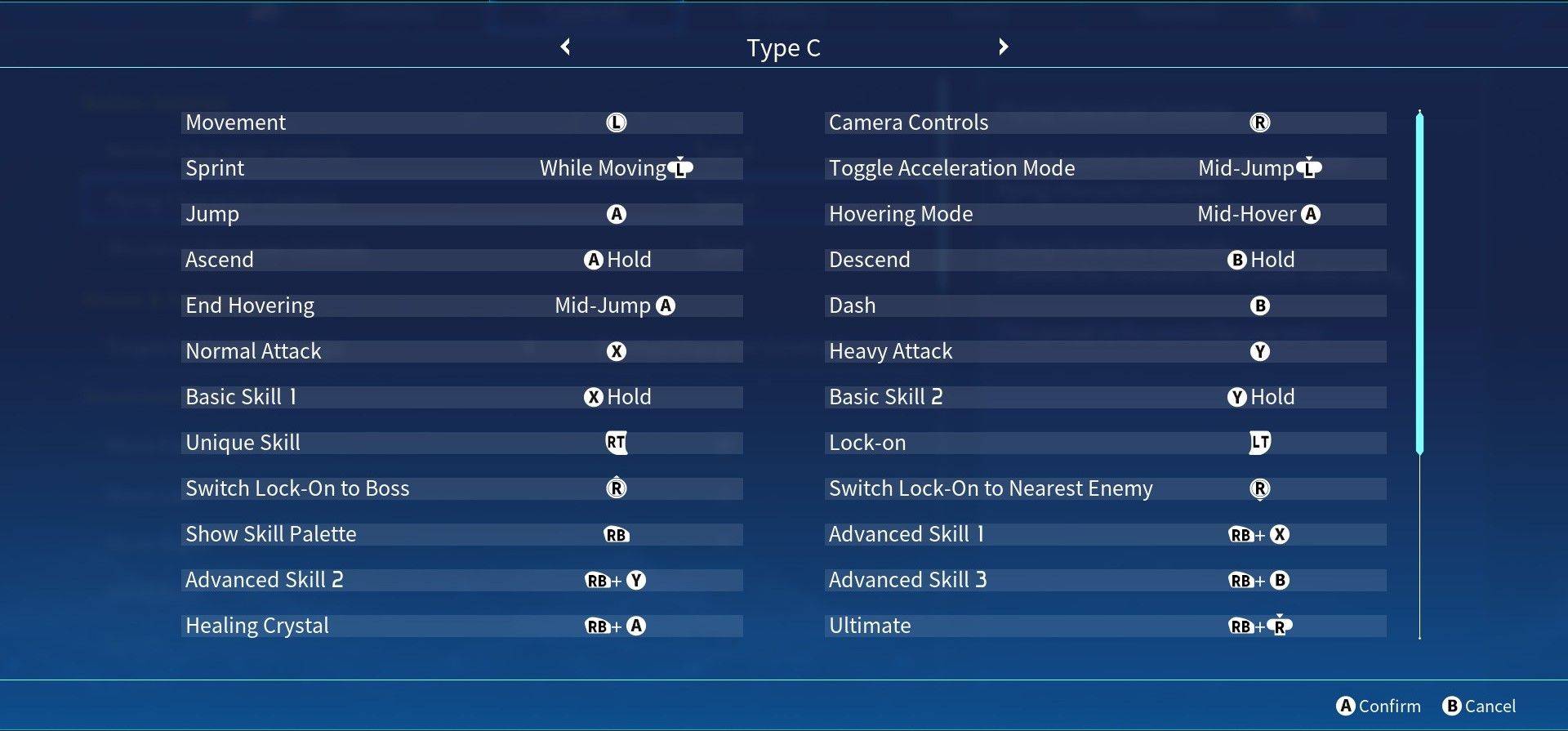 sword art online fractured daydream cbt button configuration