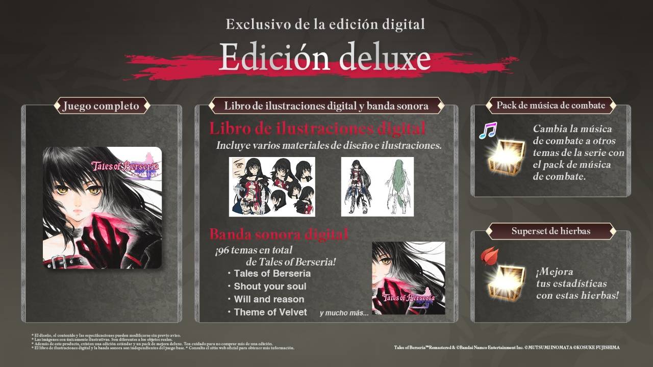 Tales of Berseria Remastered - DELUXE EDITION