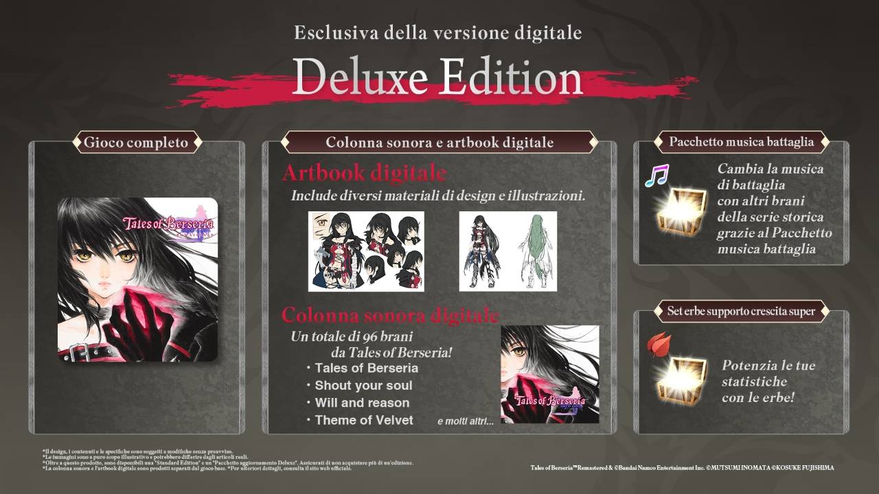 Tales of Berseria Remastered - DELUXE EDITION