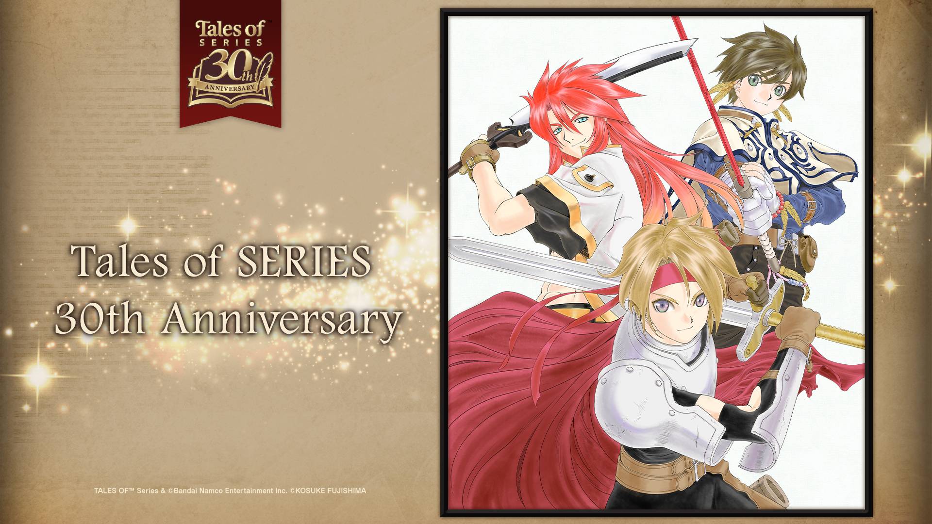 TALES OF 30th Anniversary - Interview with Kosuke Fujishima