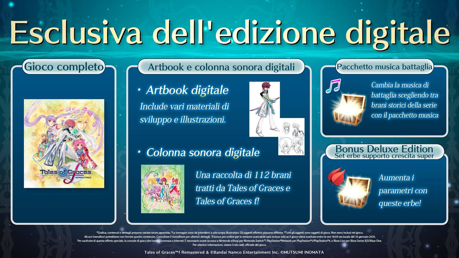 Tales of Graces f Remastered - DELUXE EDITION