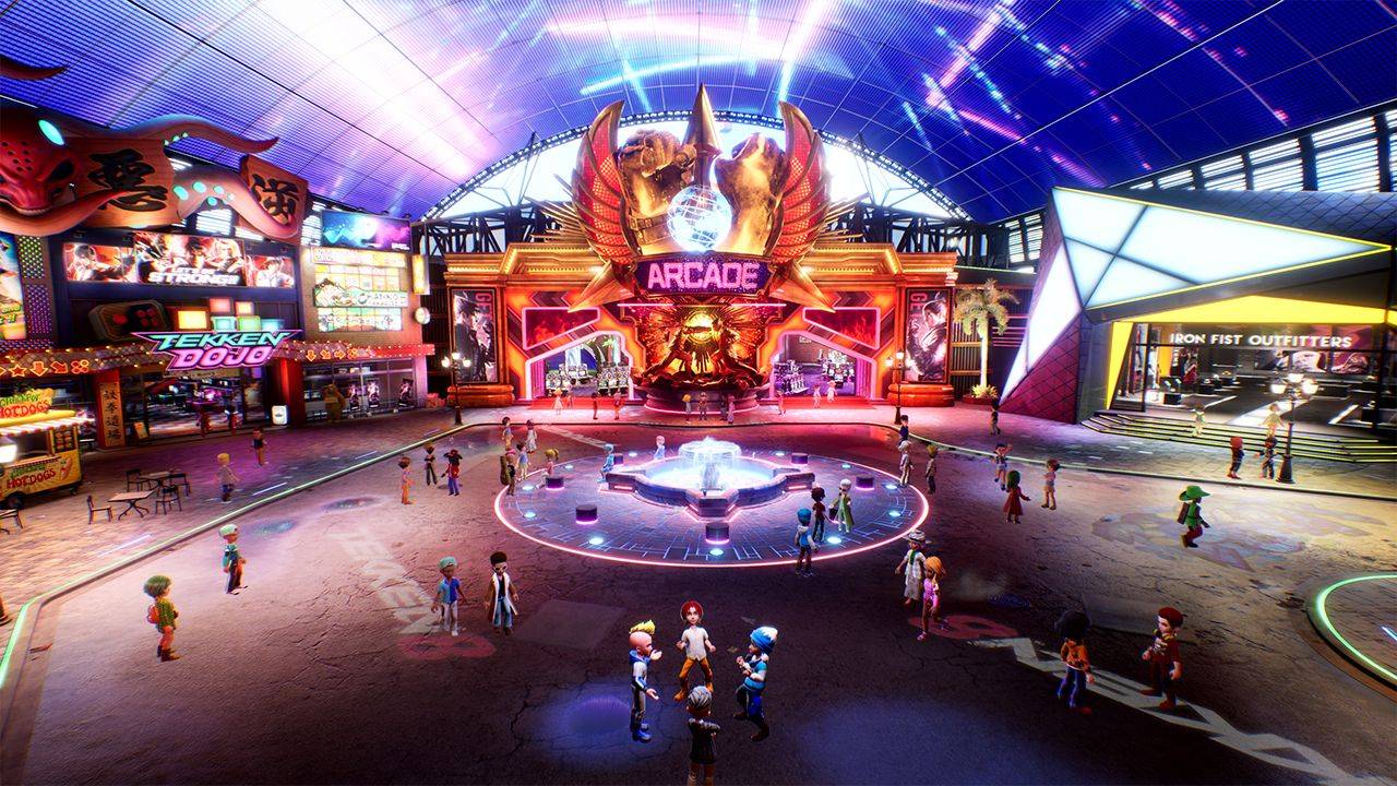 Tekken 8 Fight Lounge Lobby