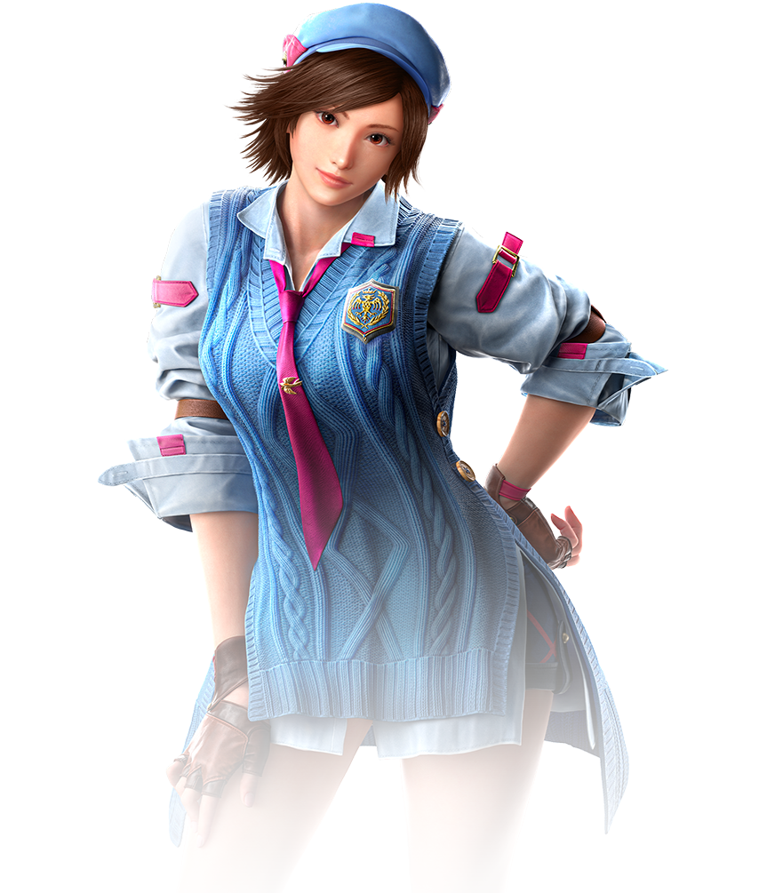 Asuka Kazama Tekken 8 fighter artwork