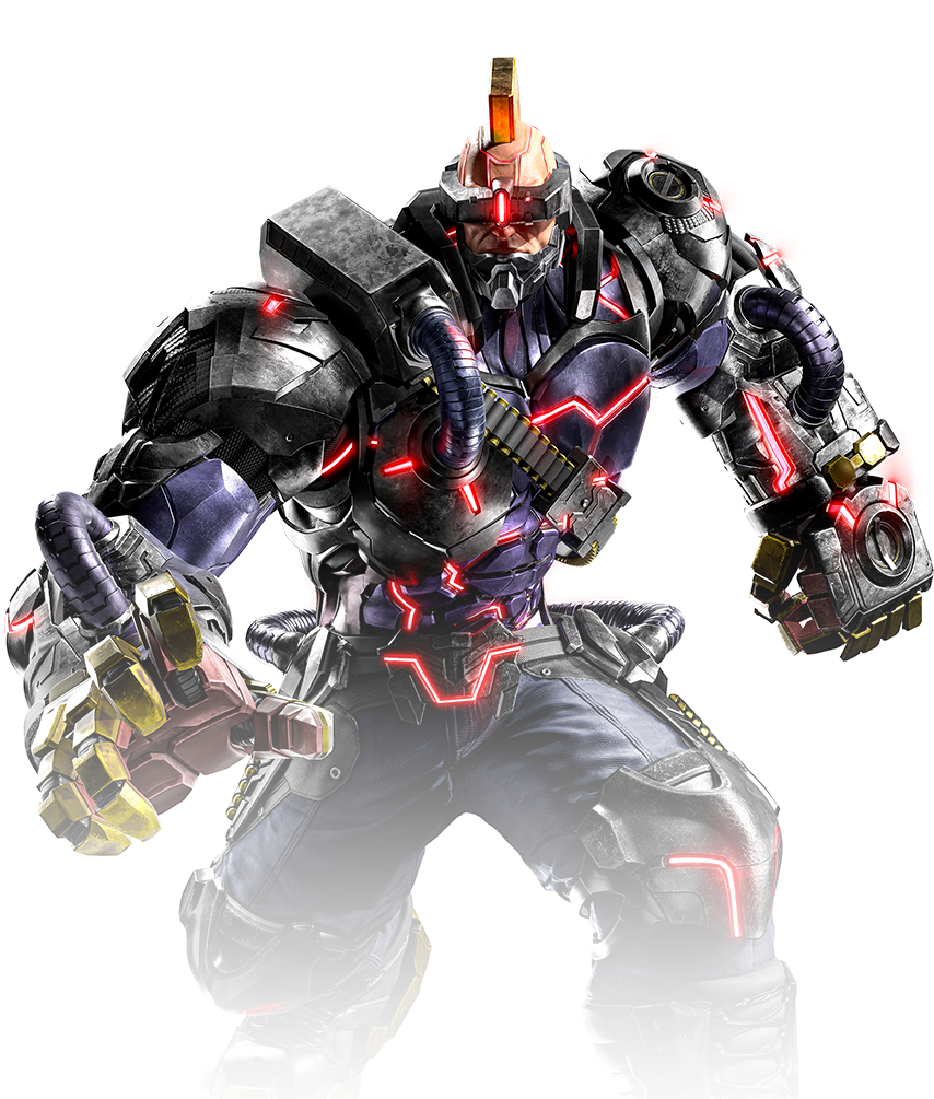 Jack-8 Tekken 8 fighter artwork