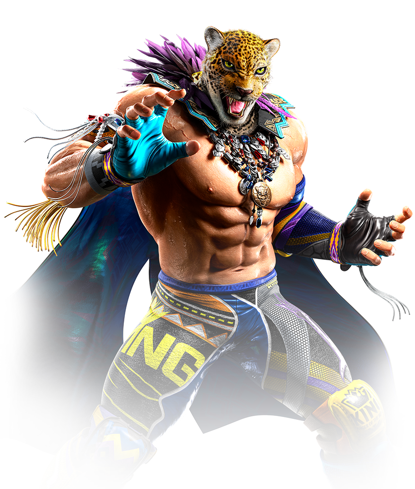 King Tekken 8 fighter artwork