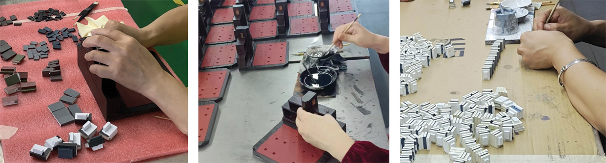 Curator diorama process