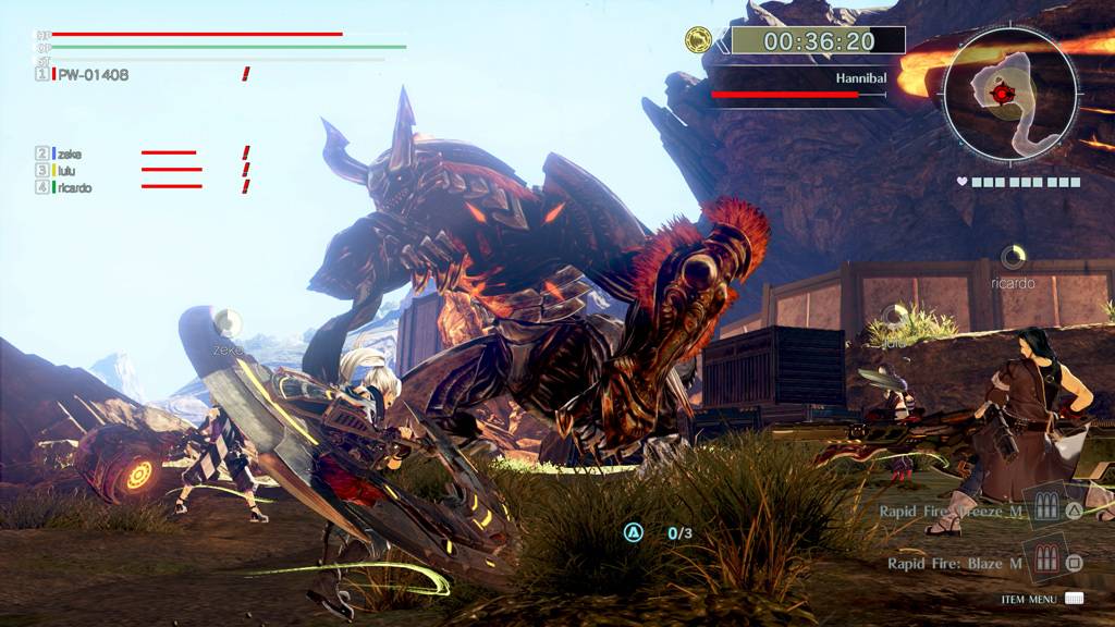 God Eater 3 - Time Attack